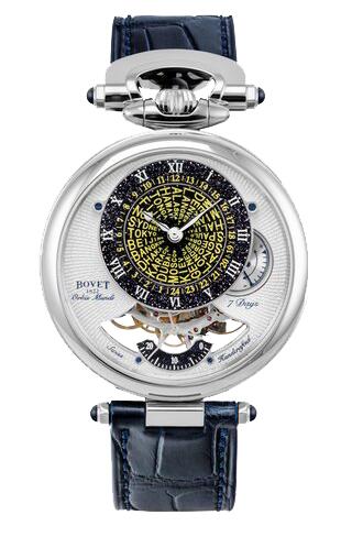 Best Bovet Amadeo Fleurier Orbis Mundi titanium NTHU002 Replica watch